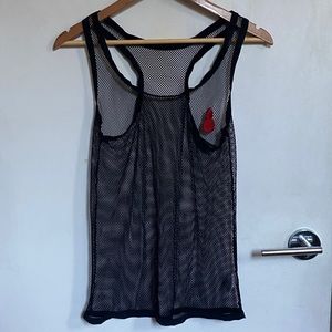 Mesh tank top